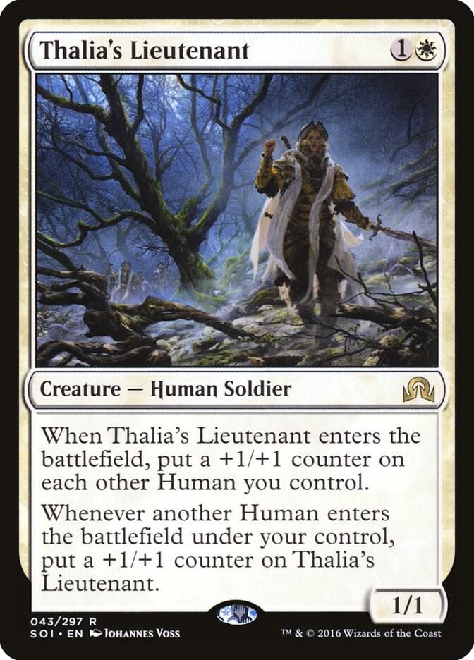Thalia's Lieutenant 43/297 (Shadows over Innistrad)  | Good Games Morley