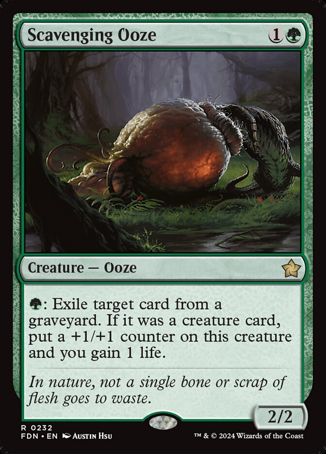 Scavenging Ooze 232 (Foundations)  | Good Games Morley