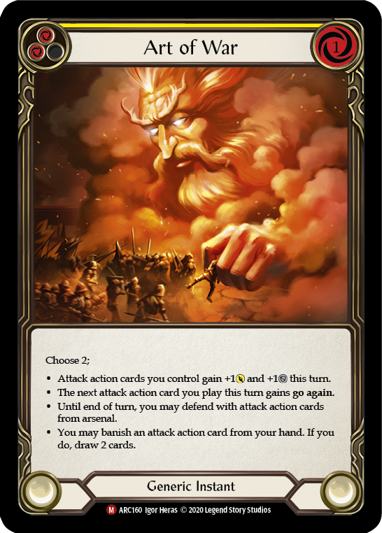Art of War [U-ARC160] (Arcane Rising Unlimited)  Unlimited Normal | Good Games Morley