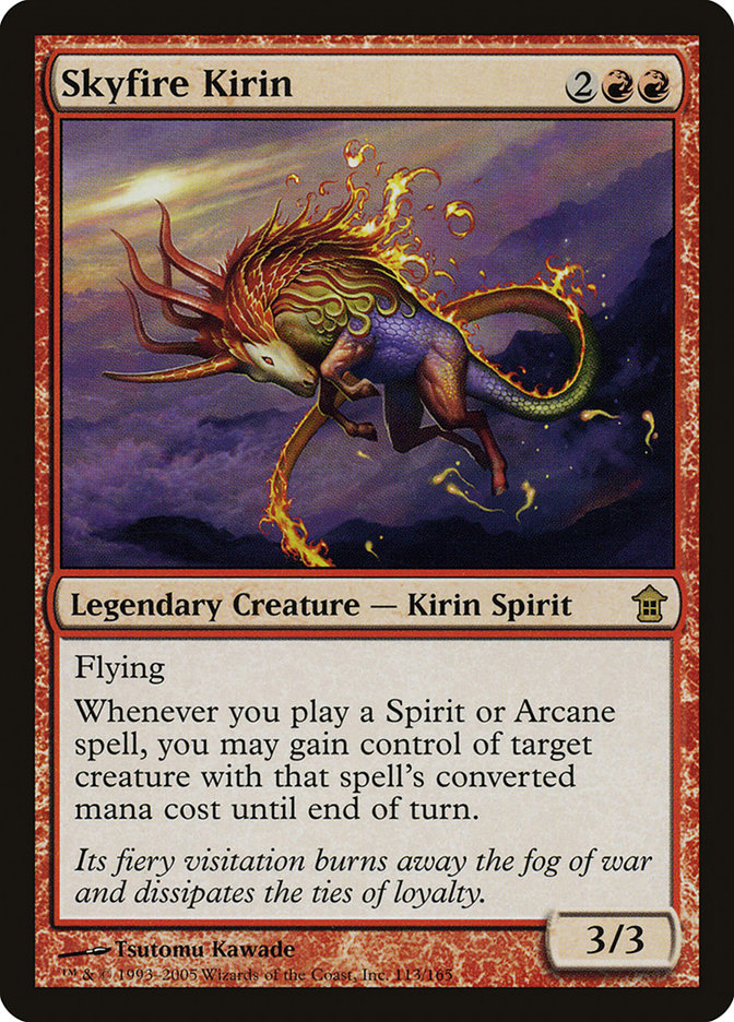 Skyfire Kirin [Saviors of Kamigawa] | Good Games Morley