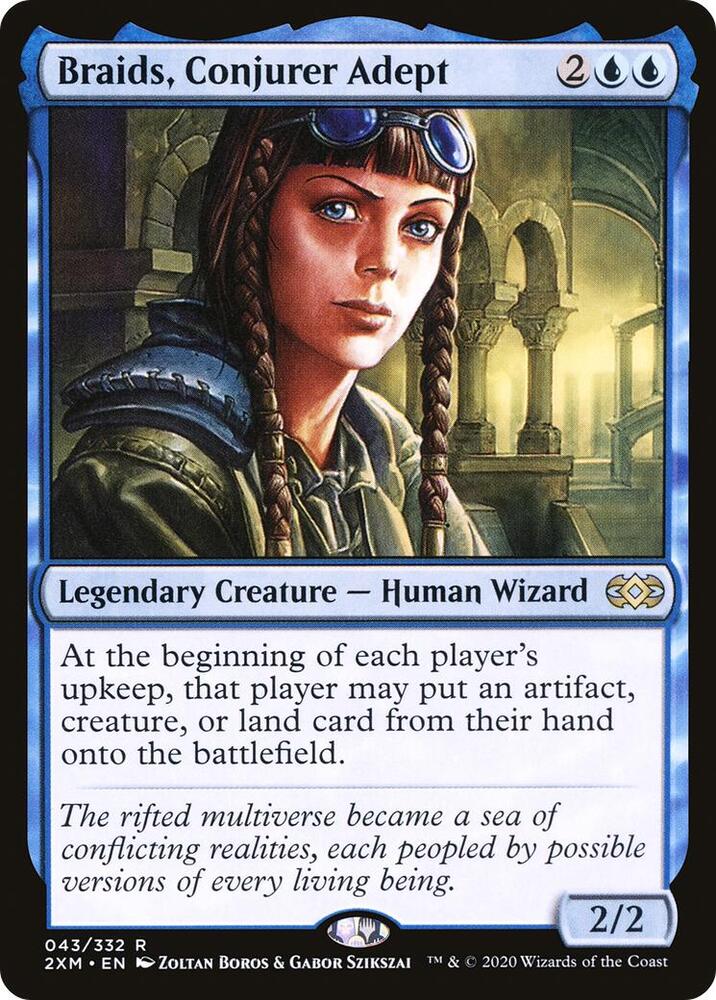 Braids, Conjurer Adept 43/332 (Double Masters)  | Good Games Morley