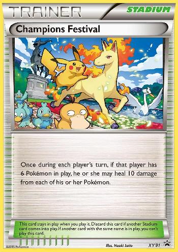 Champions Festival (XY91) (2015) [XY: Black Star Promos] | Good Games Morley