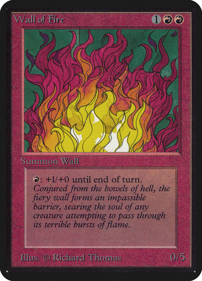 Wall of Fire [Alpha Edition] | Good Games Morley