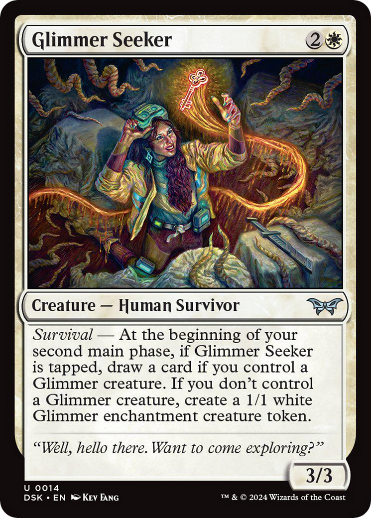 Glimmer Seeker [Duskmourn: House of Horror] | Good Games Morley