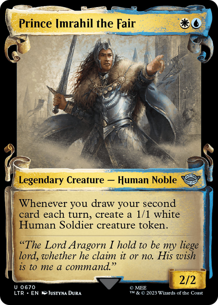 Prince Imrahil the Fair [The Lord of the Rings: Tales of Middle-Earth Showcase Scrolls] | Good Games Morley