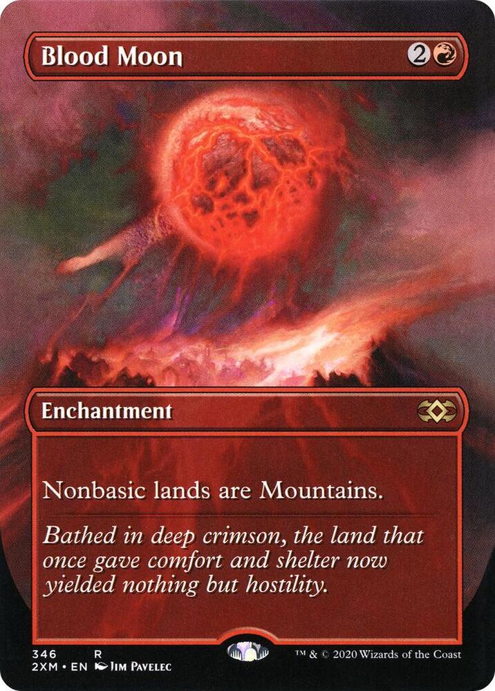 Blood Moon 346/332 (Double Masters)  - Borderless | Good Games Morley