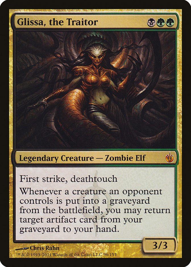 Glissa, the Traitor 96 (Mirrodin Besieged)  | Good Games Morley
