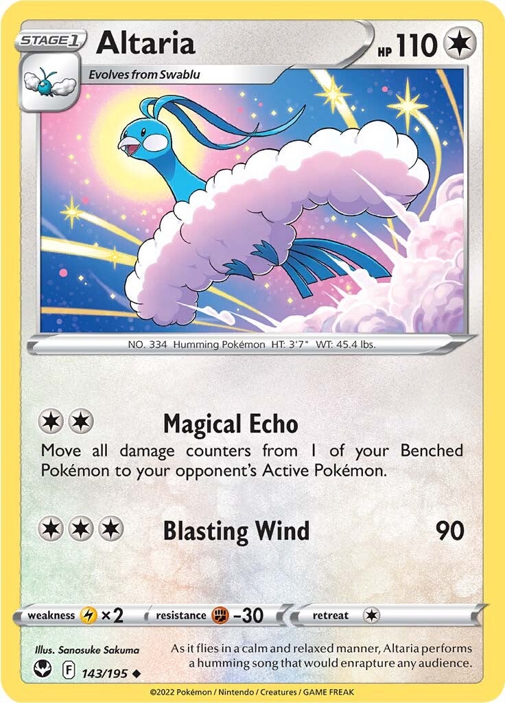 Altaria (143/195) [Sword & Shield: Silver Tempest] | Good Games Morley