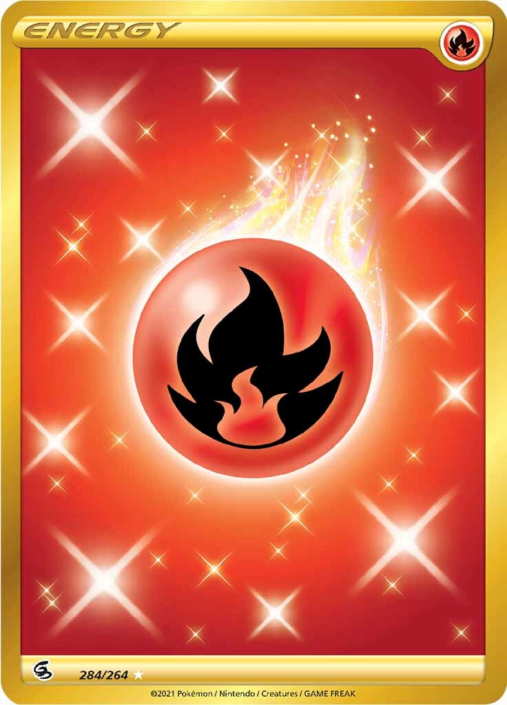 Fire Energy (284/264) [Sword & Shield: Fusion Strike] | Good Games Morley