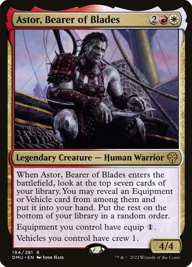 Astor, Bearer of Blades 194/281 (Dominaria United)  | Good Games Morley