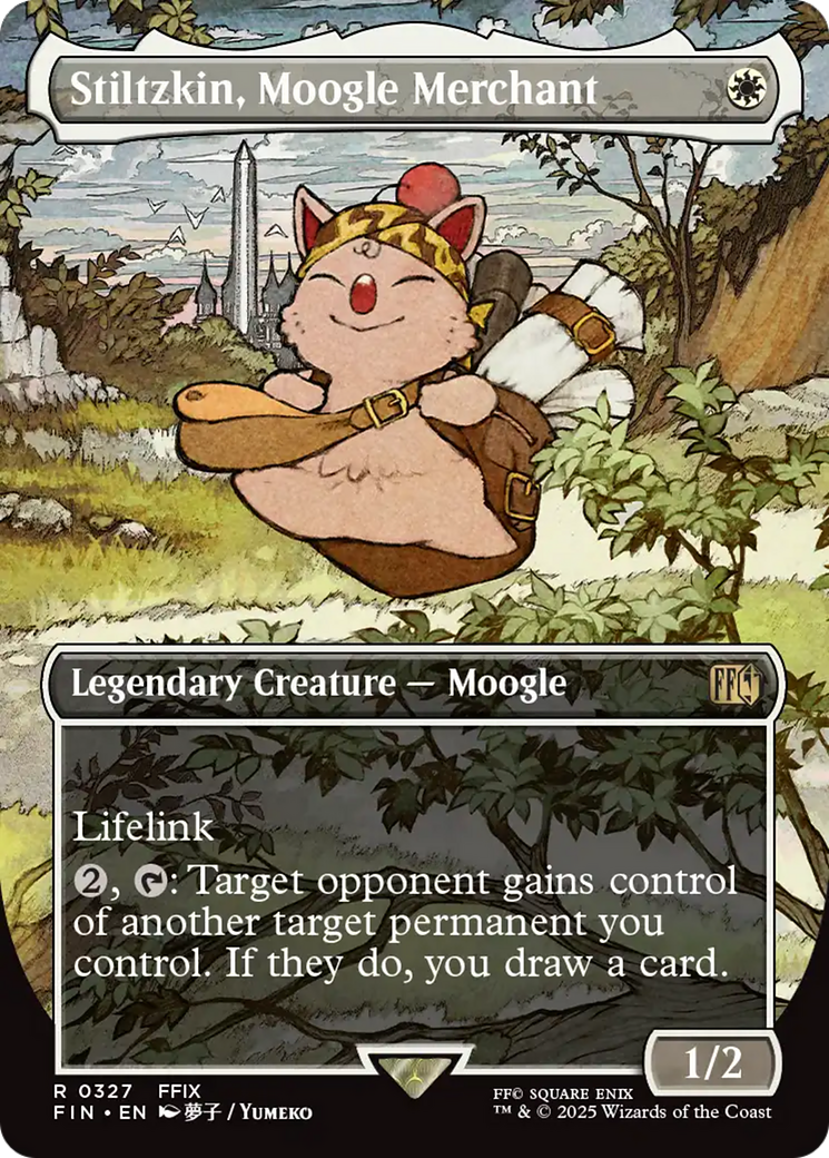 Stiltzkin, Moogle Merchant (Borderless) [FINAL FANTASY] | Good Games Morley