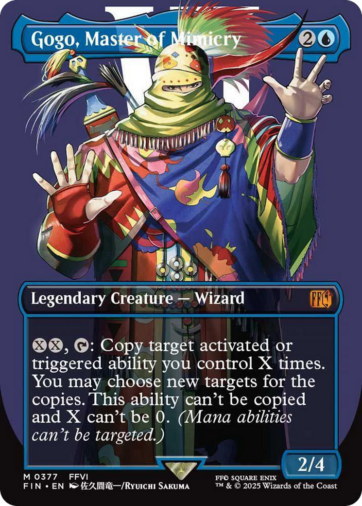Gogo, Master of Mimicry (Borderless) [FINAL FANTASY] | Good Games Morley