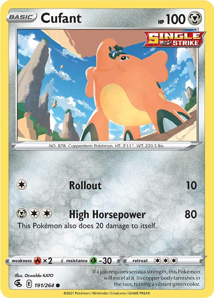 Cufant (191/264) [Sword & Shield: Fusion Strike] | Good Games Morley