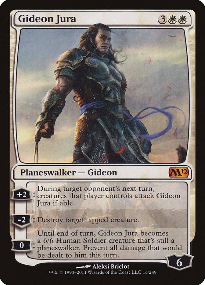 Gideon Jura 16/249 (Magic 2012 (M12))  - Foil | Good Games Morley