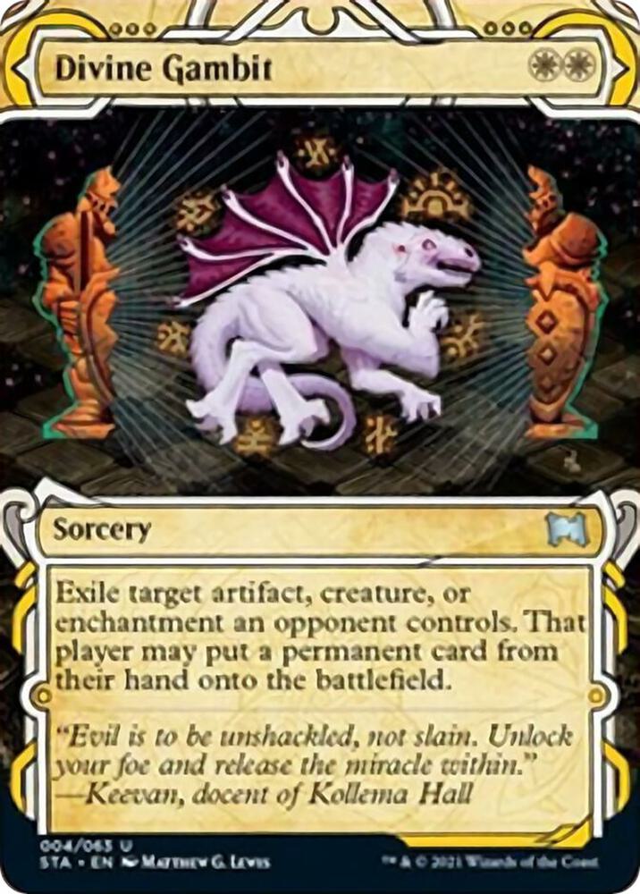 Divine Gambit 4 (Strixhaven: Mystical Archive)  - Foil | Good Games Morley