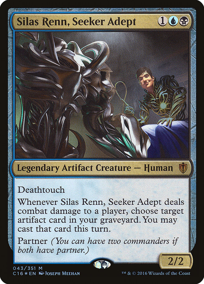 Silas Renn, Seeker Adept 43/351 (Commander 2016)  - Foil | Good Games Morley