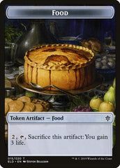 Goat // Food (15) Double-Sided Token [Throne of Eldraine Tokens] | Good Games Morley