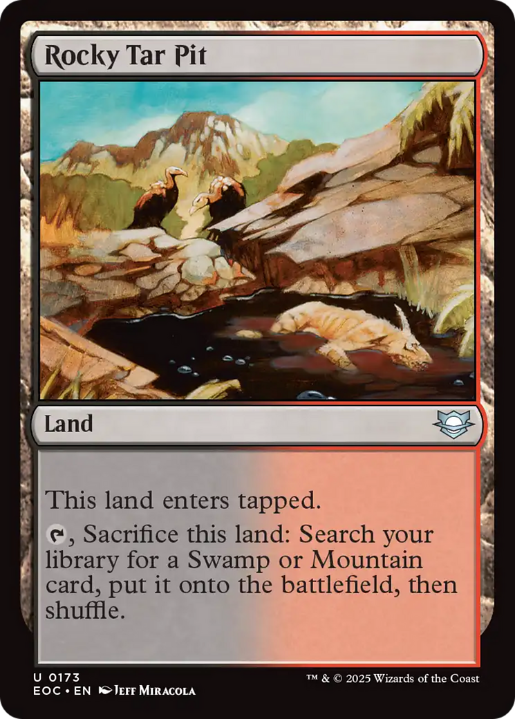 Rocky Tar Pit [Edge of Eternities Commander] | Good Games Morley