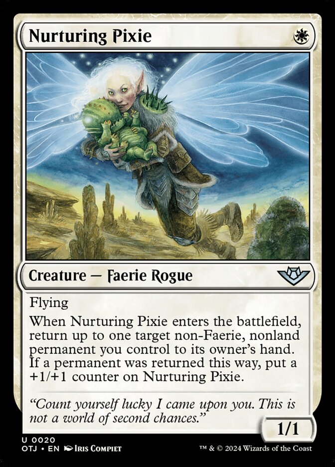 Nurturing Pixie 20 (Outlaws of Thunder Junction)  | Good Games Morley