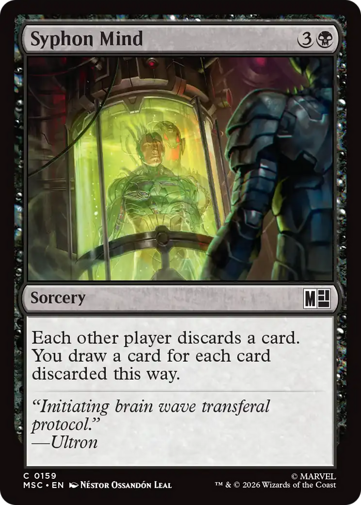 Syphon Mind (Surge Foil) [Marvel Super Heroes Commander] | Good Games Morley