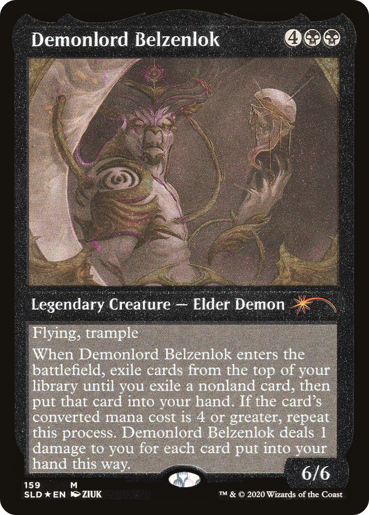 Demonlord Belzenlok (Foil Etched) [Secret Lair Drop Series] | Good Games Morley