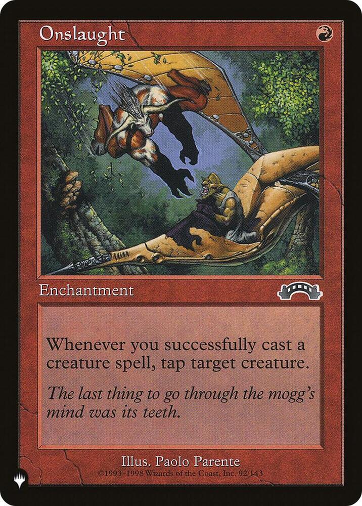 Onslaught EXO-92/5075 (The List Reprints)  | Good Games Morley