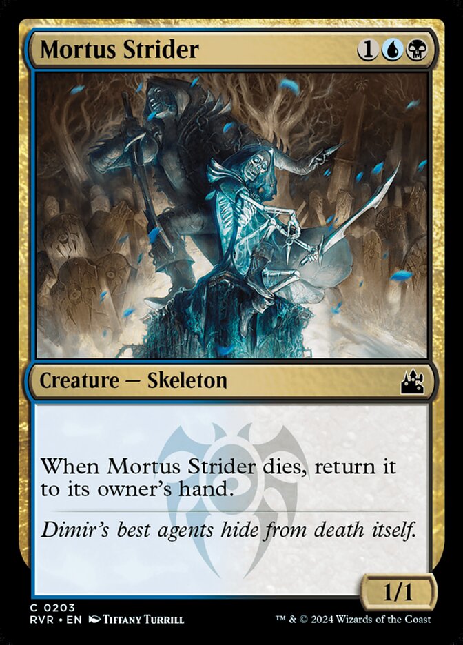 Mortus Strider 203/291 (Ravnica Remastered)  | Good Games Morley