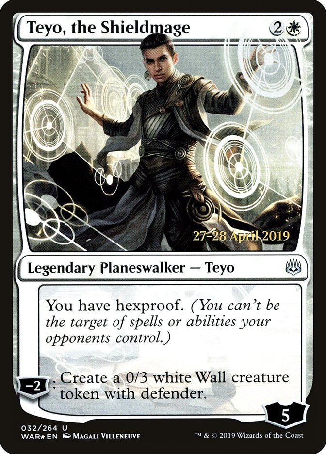 Teyo, the Shieldmage [War of the Spark Prerelease Promos] | Good Games Morley