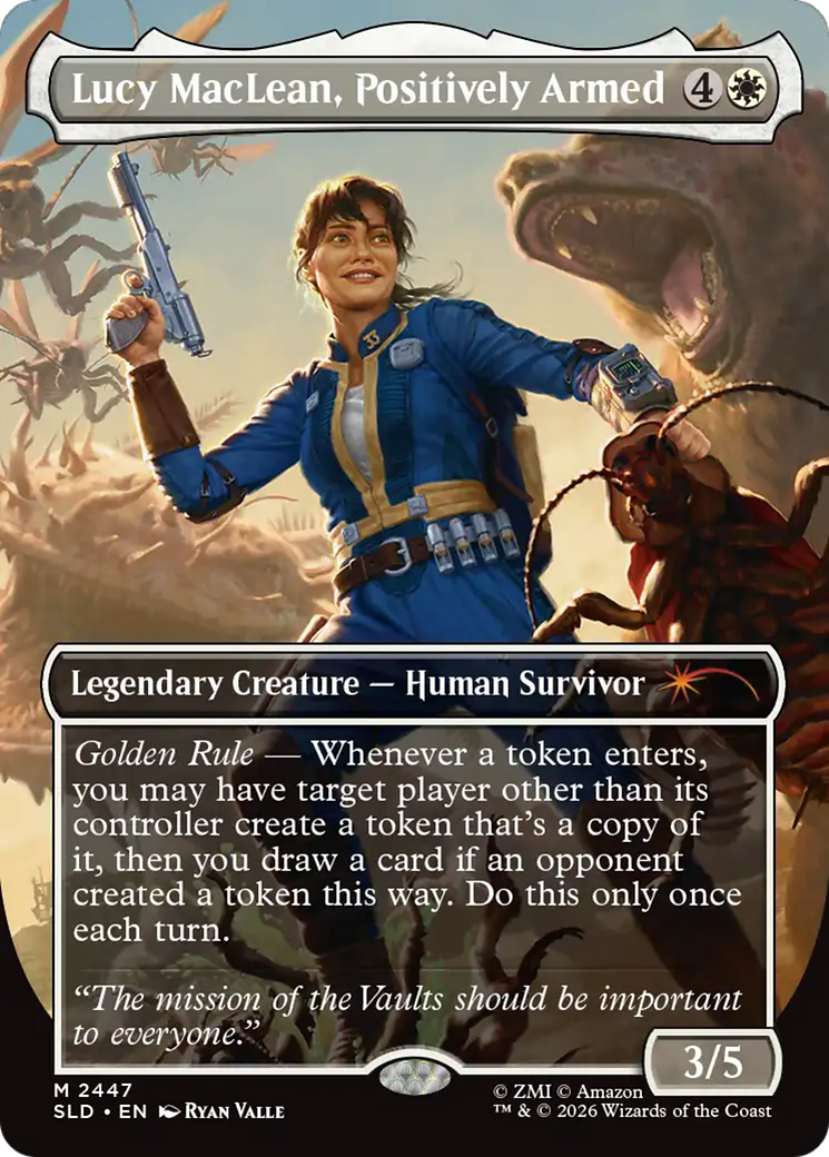 Lucy MacLean, Positively Armed [Secret Lair Drop Series] | Good Games Morley