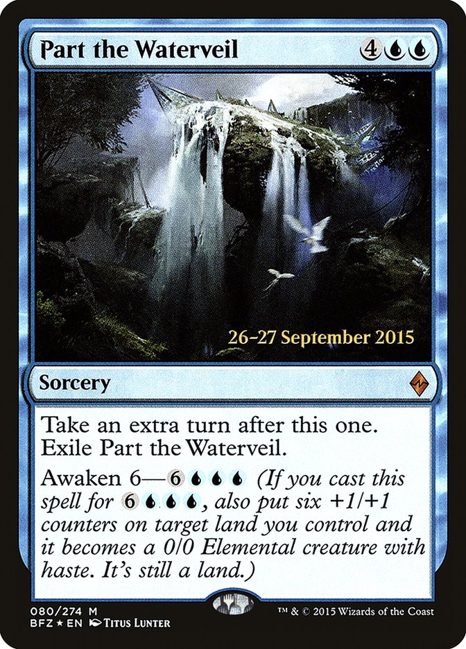 Part the Waterveil [Battle for Zendikar Prerelease Promos] | Good Games Morley