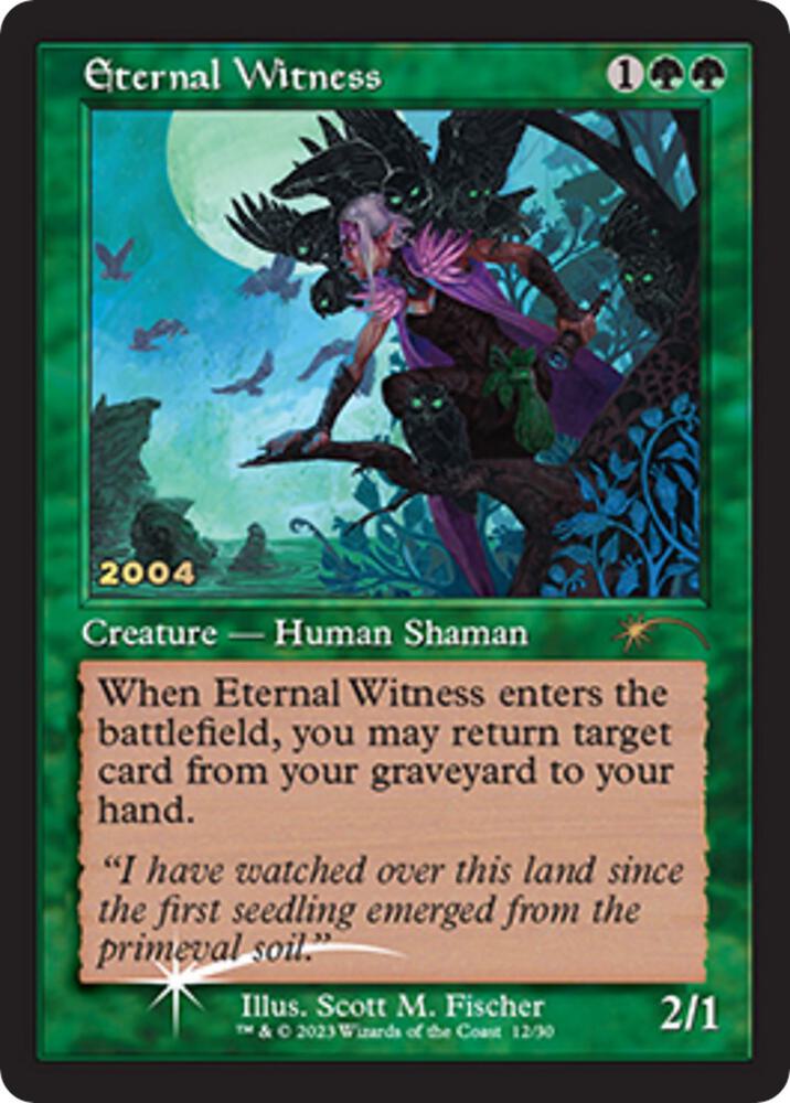Eternal Witness 12 (30th Anniversary Promos)  - Foil | Good Games Morley