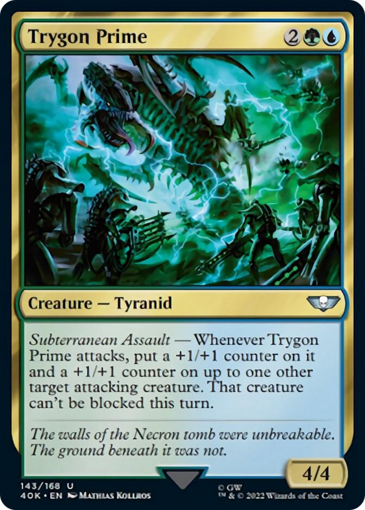 Trygon Prime (Surge Foil) [Warhammer 40,000] | Good Games Morley