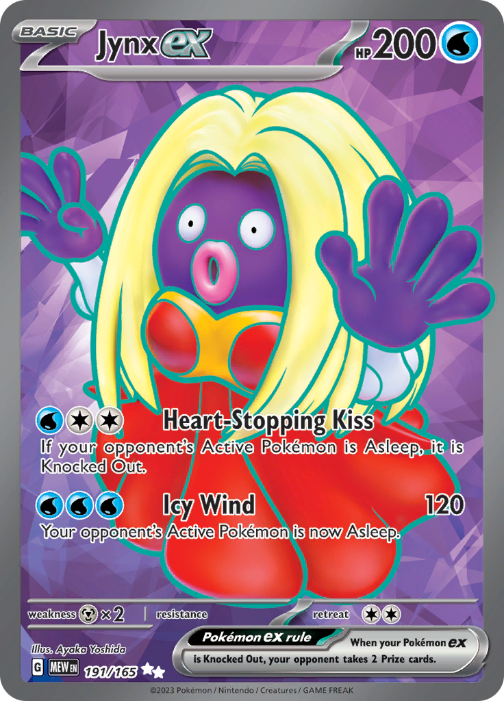 Jynx ex (191/165) [Scarlet & Violet 151] | Good Games Morley