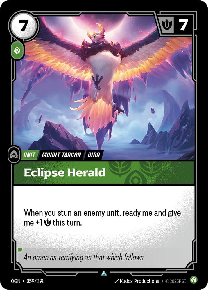 Eclipse Herald 59/298 (Origins)  | Good Games Morley