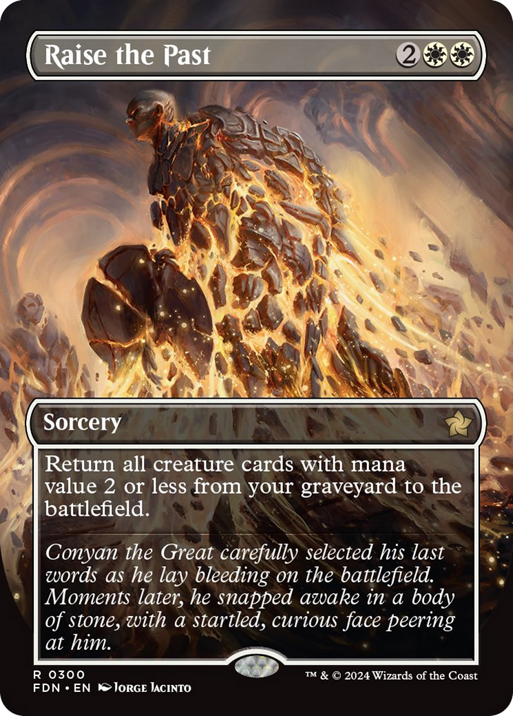 Raise the Past (Borderless) [Foundations] | Good Games Morley