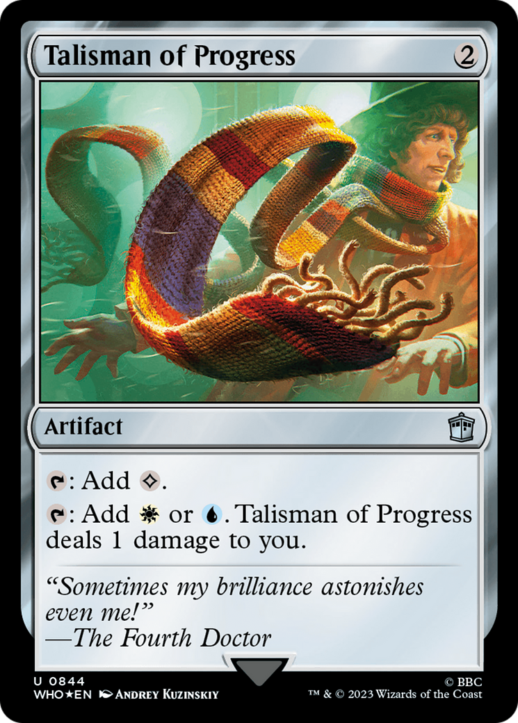Talisman of Progress (Surge Foil) [Doctor Who] | Good Games Morley