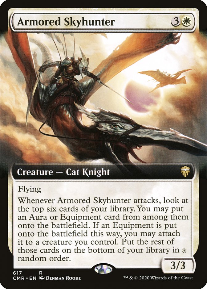 Armored Skyhunter (Extended Art) [Commander Legends] | Good Games Morley