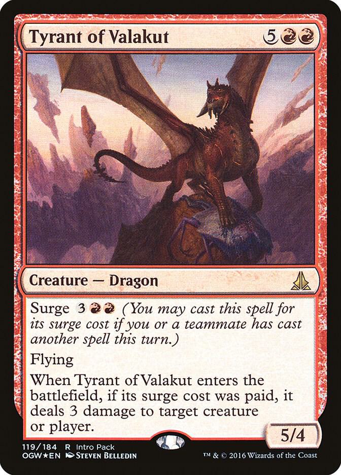 Tyrant of Valakut 119 (Unique and Miscellaneous Promos)  - Foil | Good Games Morley