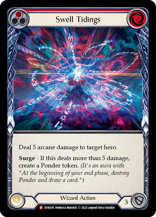 Swell Tidings [DYN195] (Dynasty)  Rainbow Foil | Good Games Morley