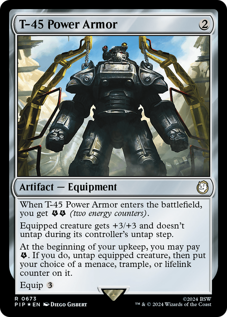 T-45 Power Armor (Surge Foil) [Fallout] | Good Games Morley