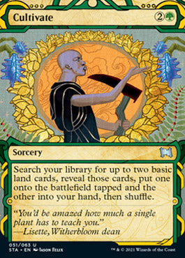 Cultivate (Foil Etched) [Strixhaven: School of Mages Mystical Archive] | Good Games Morley