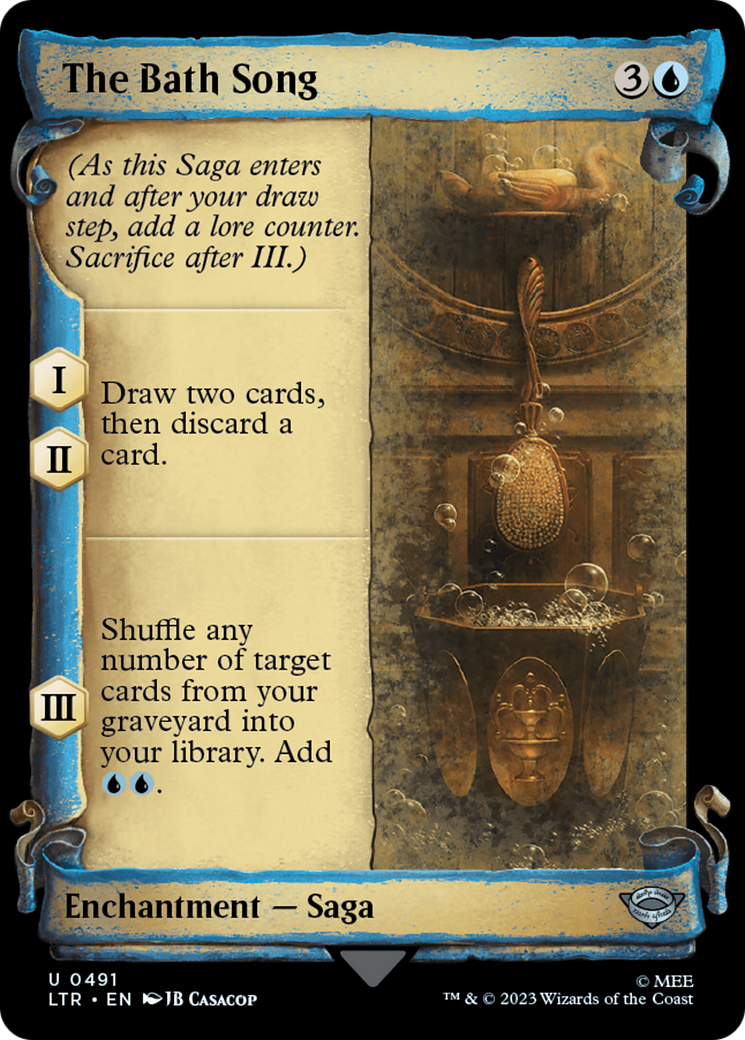 The Bath Song [The Lord of the Rings: Tales of Middle-Earth Showcase Scrolls] | Good Games Morley
