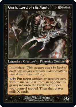 Geth Lord of the Vault Retro Frame 107/40 (Commander: The Brothers' War)  | Good Games Morley