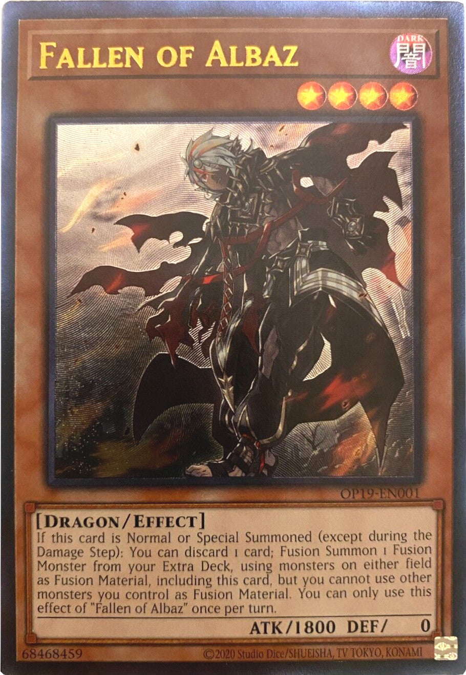 Fallen of Albaz [OP19-EN001] Ultimate Rare | Good Games Morley