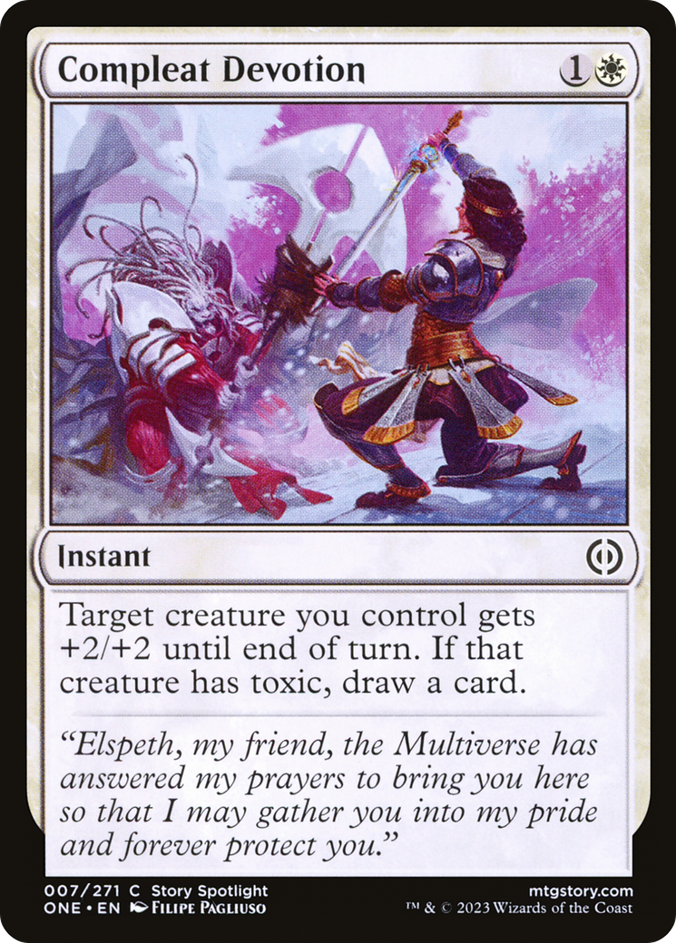 Compleat Devotion [Phyrexia: All Will Be One] | Good Games Morley