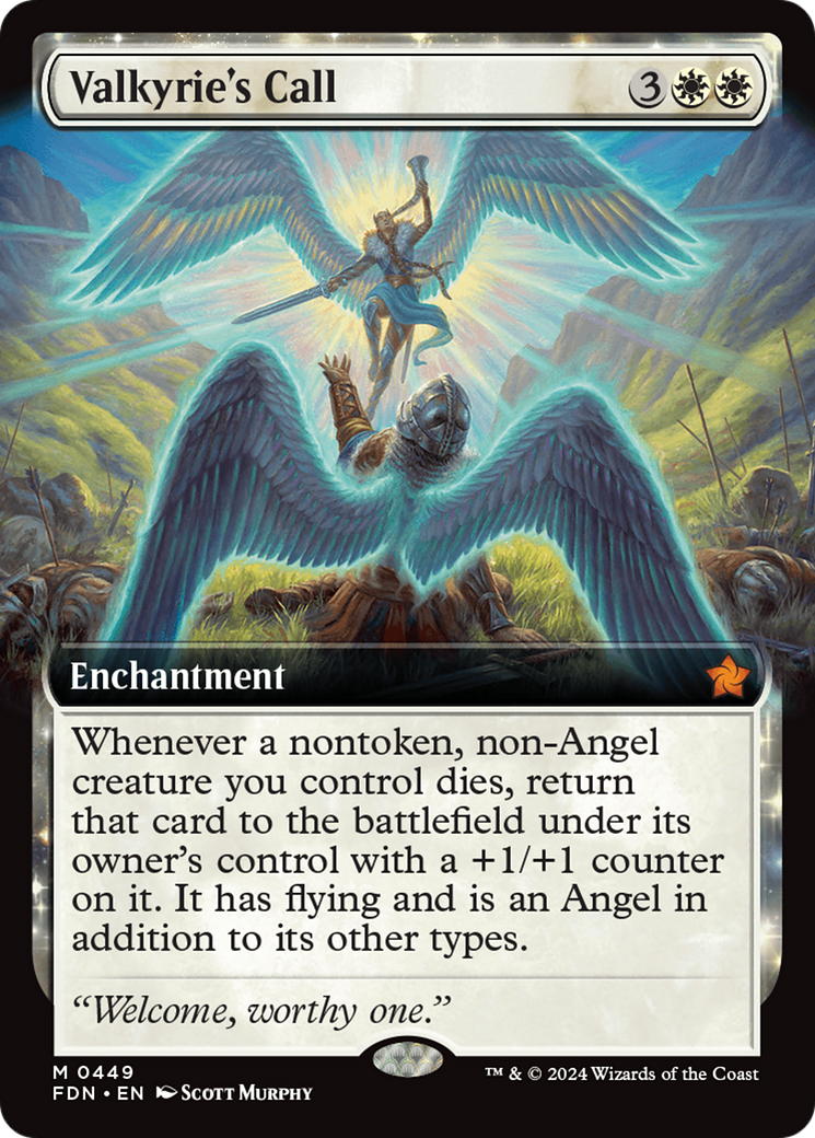Valkyrie's Call (Extended Art) [Foundations] | Good Games Morley
