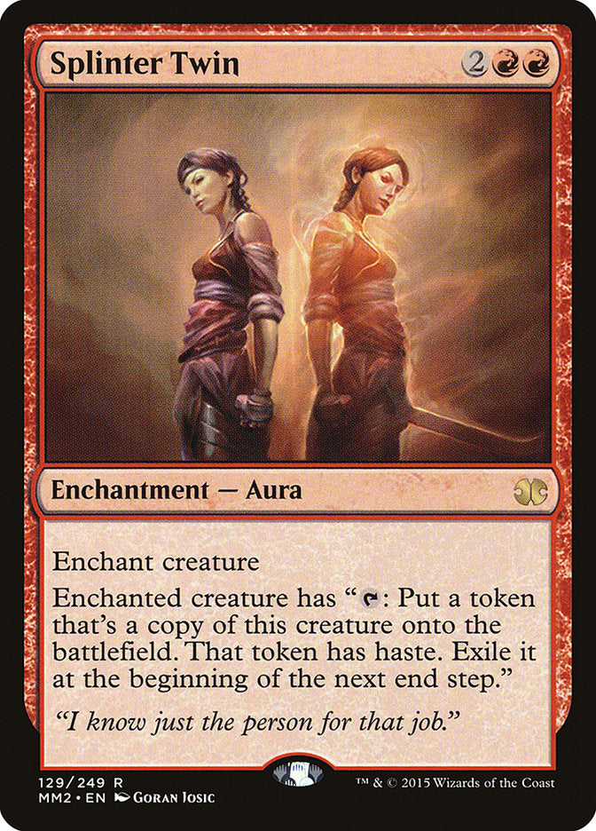 Splinter Twin 129/249 (Modern Masters 2015)  - Foil | Good Games Morley