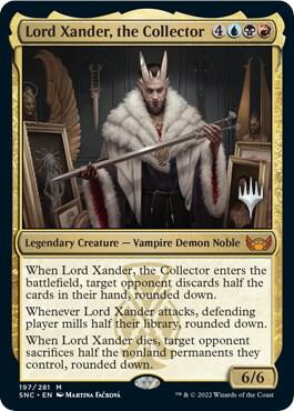 Lord Xander the Collector 197p/161 (Promo Pack: Streets of New Capenna)  - Foil | Good Games Morley