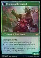 Ulvenwald Oddity // Ulvenwald Behemoth [Innistrad: Crimson Vow Prerelease Promos] | Good Games Morley