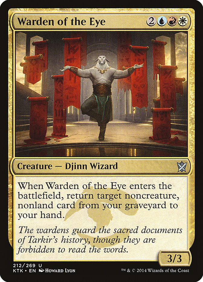 Warden of the Eye 212 (Khans of Tarkir)  | Good Games Morley